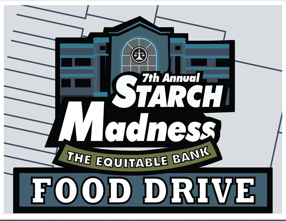 Starch Madness Food Drive Logo